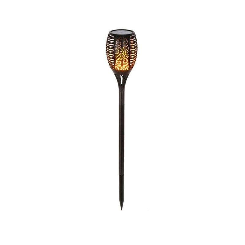 Lampe Torche Solaire Led Effet Flamme Scintillante 1 Torche